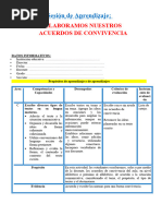 2° Sesión Dia 1 Com Elaboramos Nuestros Acuerdos de Convivencia