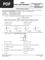 Home Assignment: Full Marks Zero Marks Negative Marks