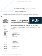 Week 7: Assignment 7: Assignment Submitted On 2024-03-03, 21:51 IST