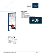 GROHE Specification Sheet 38721001