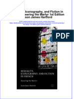 Textbook Sexuality Iconography and Fiction in French Queering The Martyr 1St Edition Jason James Hartford Ebook All Chapter PDF