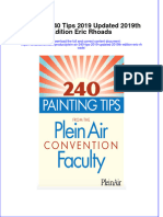 PDF Plein Air 240 Tips 2019 Updated 2019Th Edition Eric Rhoads Ebook Full Chapter