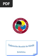 Federación Mundial de Karate - Estatutos