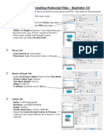 Creating Postscript Files - Illustrator CS