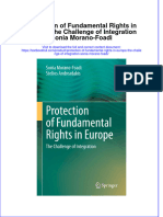 PDF Protection of Fundamental Rights in Europe The Challenge of Integration Sonia Morano Foadi Ebook Full Chapter