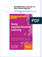 Textbook Scala Applied Machine Learning 1St Edition Pascal Bugnion Ebook All Chapter PDF