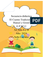 Secuencia Cuento Tradicional Hansel y Gretel y Caperucita Roja