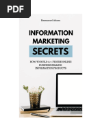 Information Marketing Secrets