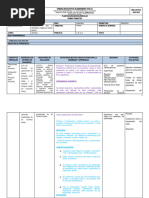 FORMATO PLANIFICACIÓN DISCIPLINAR DUA 2do 1er Trimestre