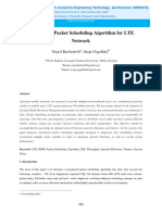 Customized Packet Scheduling Algorithm For LTE Network: Grigol Basilashvili, Sergi Gogokhia