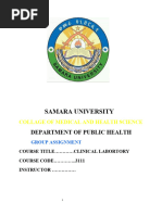 G.4 Clinical Lab. Assignmtent