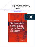 Textbook The Future of The Global Financial System Downfall or Harmony Elena G Popkova Ebook All Chapter PDF