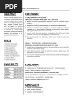 Smit Rathod - Resume Template