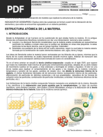 Estructura Atómica de La Materia.: 1. Introducción