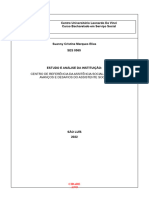 Estudo e Analise Da Instituição