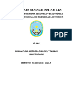 Silabo Metodologia Del Trabajo Universitario - 24