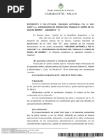 Fallo Sobre Regulación de Honorarios Por Labor en Comisiones Médicas