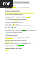 AHY 3rd Weekly Exam Questions and Answers