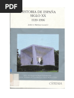 Historia de España. Siglo XX. 1939-1996 Varios Autores