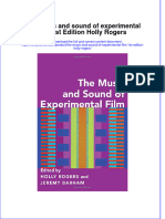 Textbook The Music and Sound of Experimental Film 1St Edition Holly Rogers Ebook All Chapter PDF