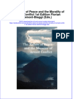 Textbook The Nature of Peace and The Morality of Armed Conflict 1St Edition Florian Demont Biaggi Eds Ebook All Chapter PDF