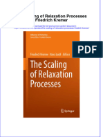 Textbook The Scaling of Relaxation Processes Friedrich Kremer Ebook All Chapter PDF