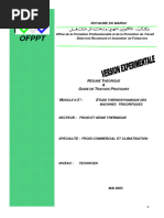 Etude Thermodynamique Des Machines Frigori 1