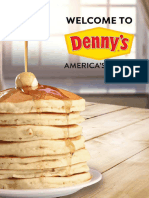 Dennys Menu