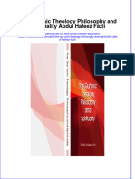 PDF The Qur Anic Theology Philosophy and Spirituality Abdul Hafeez Fazli Ebook Full Chapter