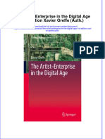 Textbook The Artist Enterprise in The Digital Age 1St Edition Xavier Greffe Auth Ebook All Chapter PDF