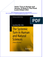 Textbook The Systemic Turn in Human and Natural Sciences A Rock in The Pond Lucia Urbani Ulivi Ebook All Chapter PDF