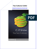 PDF The Two Cultures Collini Ebook Full Chapter