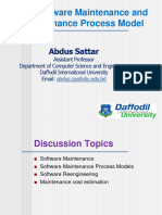 WK-10-Software Maintenance and Maintenance Process Model