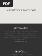 Fonética y Fonlogía