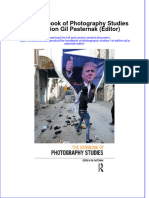 PDF The Handbook of Photography Studies 1St Edition Gil Pasternak Editor Ebook Full Chapter