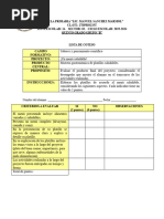 Instrumentos Evaluación 5° B