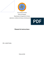 Manual Aplicación y Auditoria de Sistemas de Información (0714612)