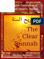 Sareeh As-Sunnah (English) - Imam At-Tabari