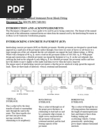 Paving Method Statement