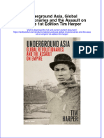 PDF Underground Asia Global Revolutionaries and The Assault On Empire 1St Edition Tim Harper Ebook Full Chapter