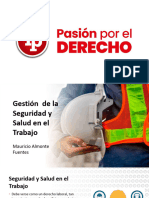 Sesión 1 Seguridad y Salud en El Trabajo Como Derecho Laboral Mauricio Almonte