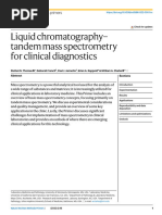 Liquid Chromatographyâ Tandem Mass Spectrometry For Clinical Diagnostics