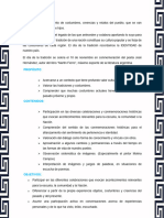 Día de La Tradición Primero y Segundo Grado