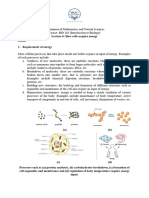 Bio 101 Lec 6 Notes