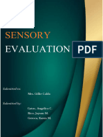 Sensory Evaluation