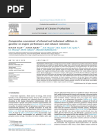 Comparative Assessment of Ethanol and Isobutanol Addition in Gasoline On Engine Performance and Exhaust Emissions