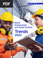 World Employment and Social Outlook Trends 2023 - ILO