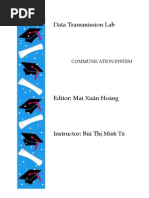 Data Transmission Lab: Communication System