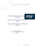 Editorial Message - Vertebral Destruction Syndrome and Spinal Tube