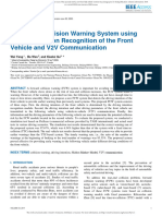 A Forward Collision Warning System Using Driving I